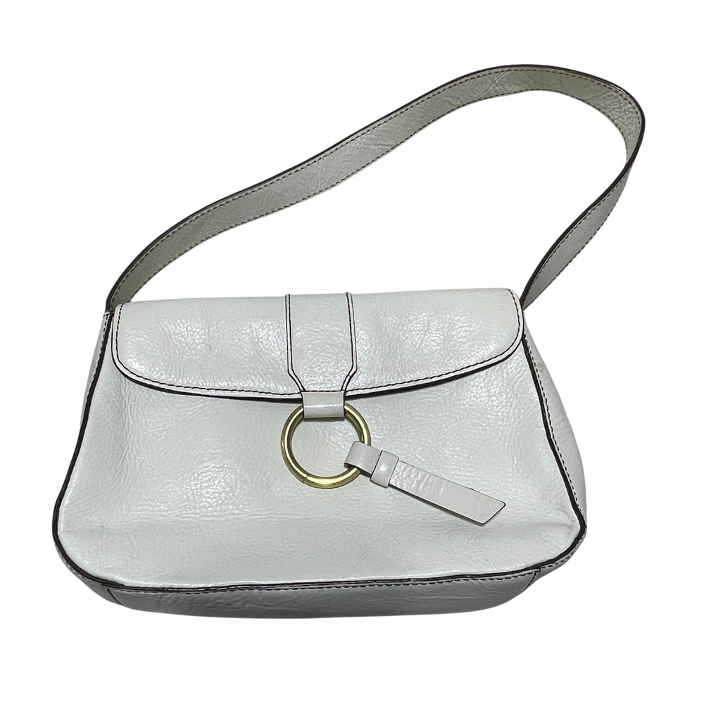 Coach Franklin Covey Ivory Satchel Leather